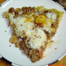 Macaroni and Cheese Pizza