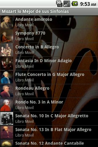 Sinfonías de Mozart - Audio