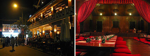 It doesn't get any better in downtown Siem Reap, the lively tourist town seven kilometer from the temples. The colonial French quarter next to the Old Market could be charming indeed, but it is crammed and crammed and then more crammed with restaurants, tour shops, internet shops, spas, tourists, rude taxi drivers, rude beggars and rude touts.