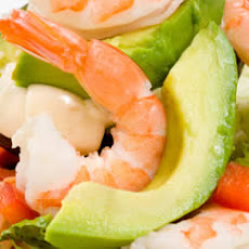 Marinated Shrimp in Avocado Halves