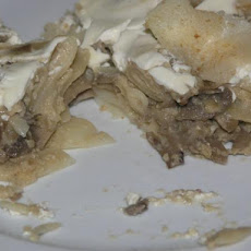 North Croatian Mushrooms and Pasta Casserole