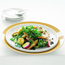 Chicken and Potatoes with Mustard Vinaigrette