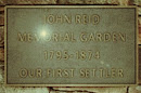 John Reid Memorial Garden