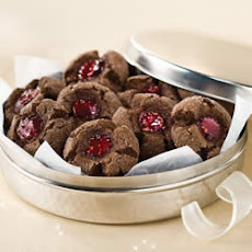 Chocolate Raspberry Thumbprints