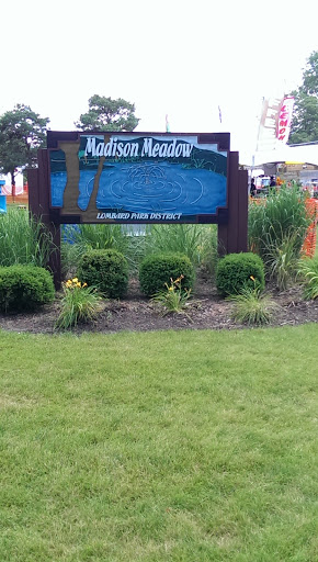 Sign At Madison Meadow Park