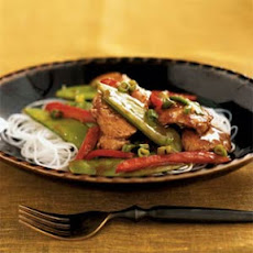 Hoisin Pork and Snow Pea Stir-Fry