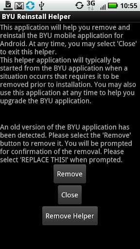 BYU Reinstall Helper