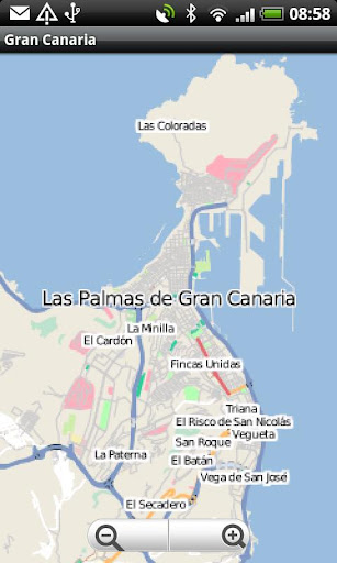 Gran Canaria Street Map