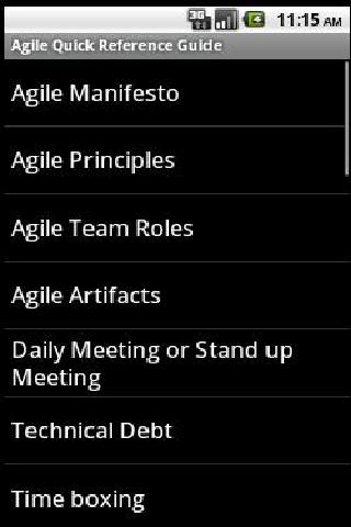 Agile Quick Reference Guide