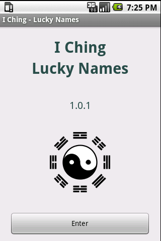 I Ching - Lucky Names