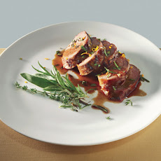 Honey-Marinated Pork with Gremolata