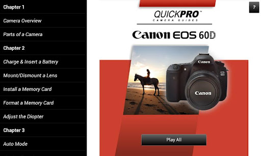 【免費攝影App】Guide to Canon EOS 60D-APP點子