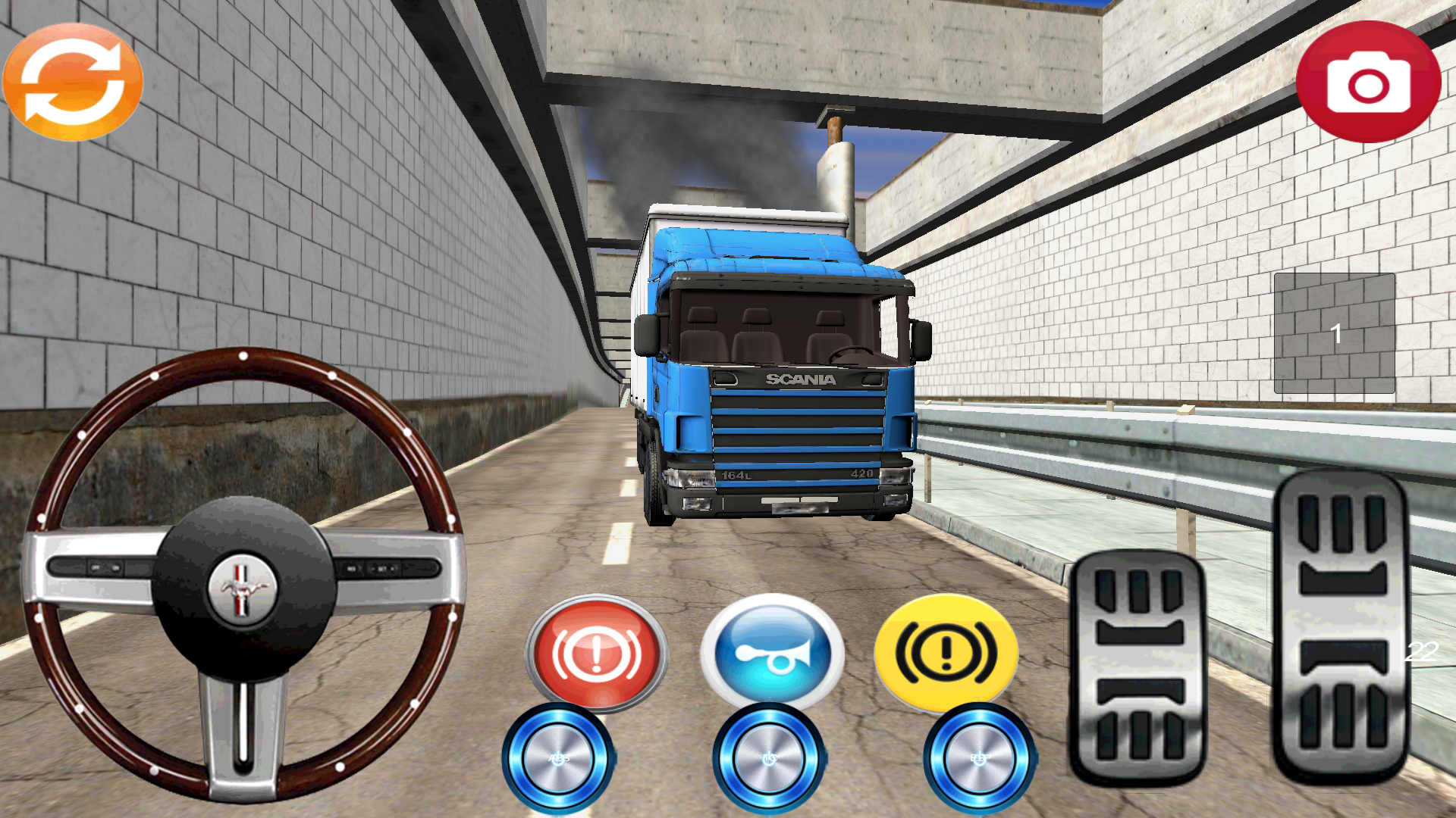 Android application Truck Simulator 2021 Real Game screenshort