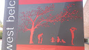 Family at Play Silhouette