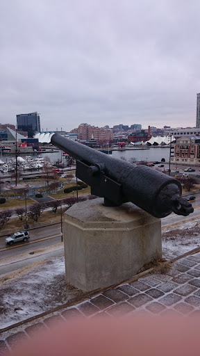 Cannon atop Federal Hill