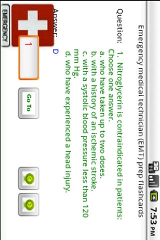 EMT prep quiz flashcards