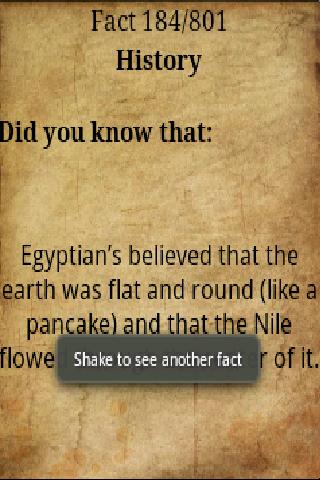 Shake Interesting Facts