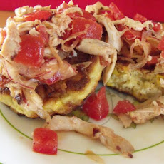 Smoky Chicken Corn Cakes