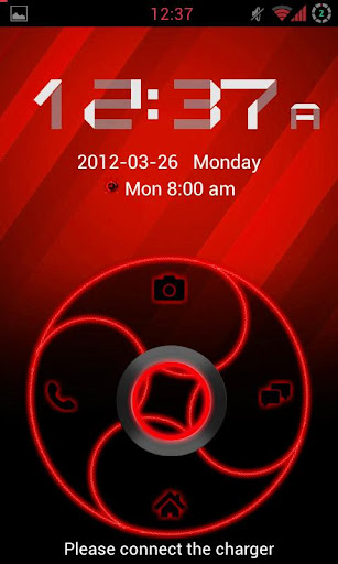 【免費個人化App】GoLocker Theme BloodRed-APP點子