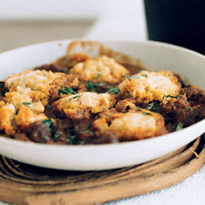 Lamb Chili with Masa Harina Dumplings