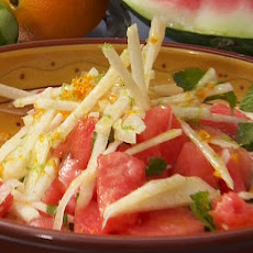 Jicama and Watermelon Salad