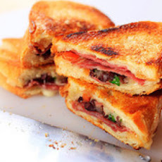 Muffuletta Grilled Cheese