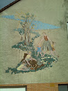 Wand Mosaik Adams Garten