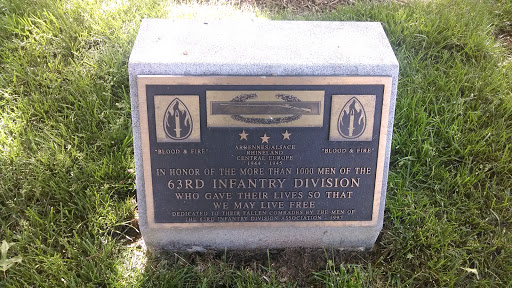 63rd Infantry Division Memorial