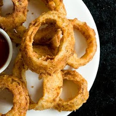 Spicy buttermilk onion rings