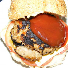 Sara's Chilli Beef Burger