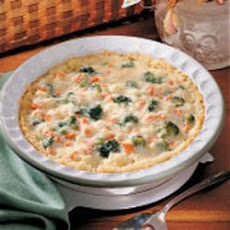 Vegetable Rice Pie