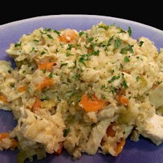 Wi Gal's Chicken Rice Stove Top Dish Made Healthier