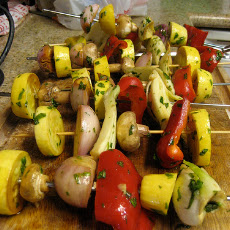 Spicy Thai Vegetable Kabobs