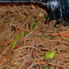 Asian Noodle Salad Quick and Easy Version