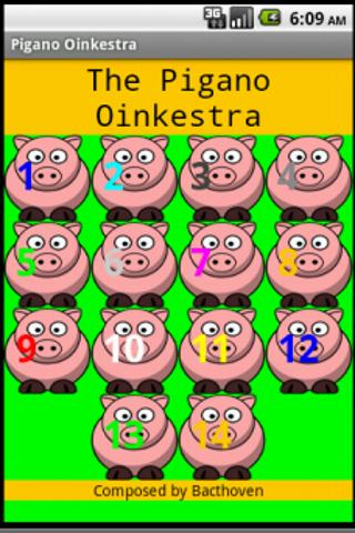 Musical Pigs Pigano Oinkestra
