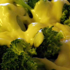 Broccoli with Cheddar Vinaigrette
