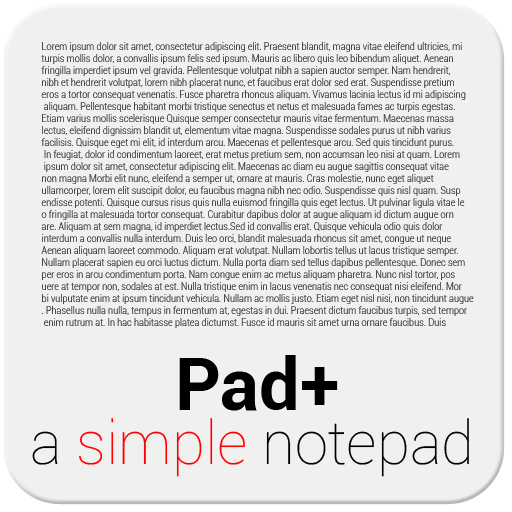 Pad+ a simple notepad 生產應用 App LOGO-APP開箱王