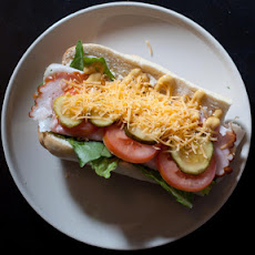 War M Goat Cheese on Baguettes