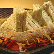Three Tasty Tea Sandwiches