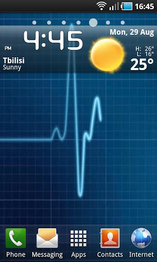 Heartbeat Healthy ECG LWP