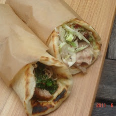 Portable Pork Sandwich (An homage to my favorite purveyor of pork at the flea)