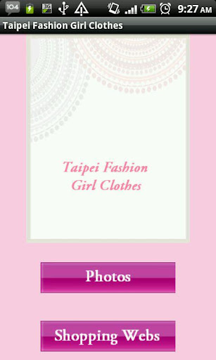 Taipei Fashion Girl Clothes