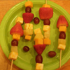 Fruit 'n Cheese Kabobs