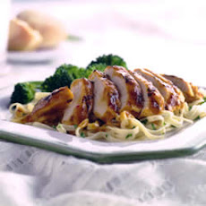 Grilled Apple Curry Chicken