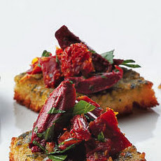 Olive Tomato Squares