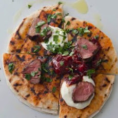 Mole-Rubbed Lamb Tenderloin Quesadillas Recipe