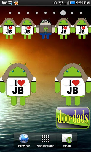 I Love JB doo-dad