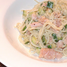 Spaghetti with Smoked Salmon