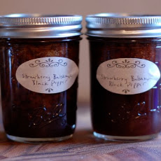 Strawberry Balsamic Black Pepper Jam