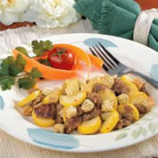 Sausage Squash Skillet